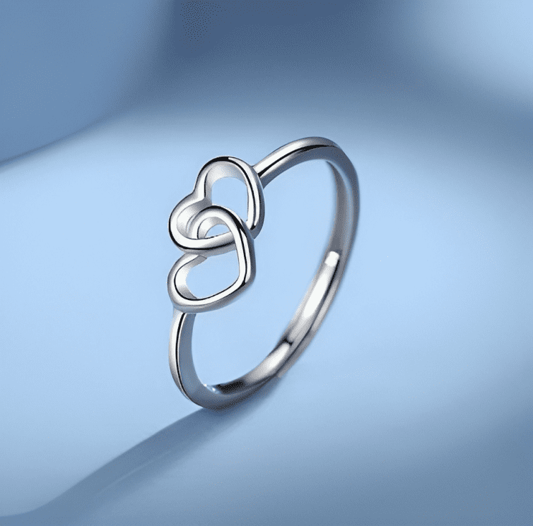 Pack "Amor de Plata" Pendientes y Anillo - OFERTA 2X1