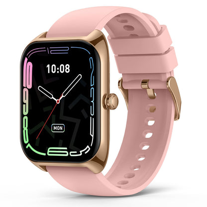 LIMTZOPY Smart Watch for Women Men (Answer/Make Call) 2.02" Smartwatches with 110+ Sport Modes Blood Pressure Blood Oxygen Heart Rate Sleep Monitor IP68 Waterproof Fitness Watch (Pink)
